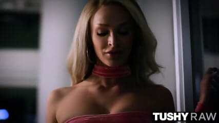 TUSHYRAW One Cock Isn't Enough For DP-loving Blondie