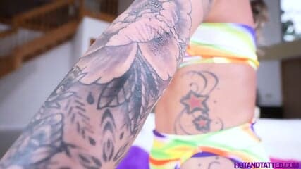 Lolly Dames Is Hot And Tatted