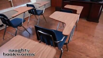 Veronica Rodriguez Fucking In The Classroom With Her Petite