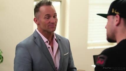 AJ Applegate Massages Her Father In Law