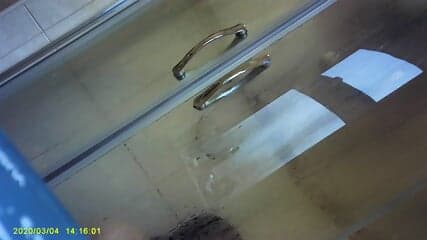 UK College Girl showering
