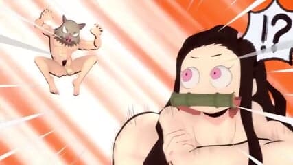 Demon Slayer hot springs Animation