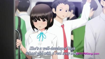 Train Seduction Became Avid Hyper-Erotic Love - HENTAI Teens First Time Sex