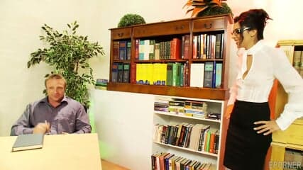 Skinny Teacher Gets Banged
