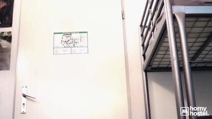Charlie Red - Sexy redhead gets sex at a hostel
