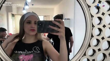 He penetrates his Step Cousin Nickixx, Silver Jinx, in a red-hot, gonzo porn ritual!