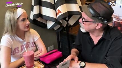 Dirty Old Grandpa Drills Youthfull Virginal Argentina For Financial Help - Divina Maruuu