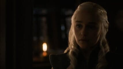 jon snow(kit harington) and daenerys targaryen(emilia clarke), game of thrones, season 7, episode 7