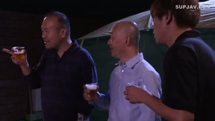 Alumni Camp NTR Shocking Cuckold Video Of Wife Cum Inside In A Tent Maki Tomoda