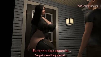 First Wild Night with the BBW Neighbor Milf (3D Sex Anime) SUBs ESP x ENG