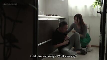 Synnful Jap Wife Helps Father in Law With ED [ENG] 720p   Serina Usui