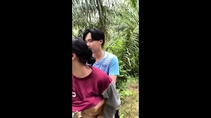 Thai Village Girl Fucking In Her Backyard
