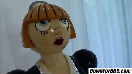 DOWN FOR BBC - Robbye Bentley Busty Mature On BBC
