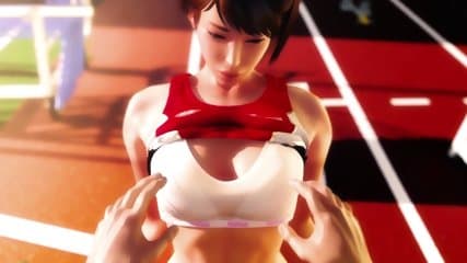 3D hentai bitch getting black humped