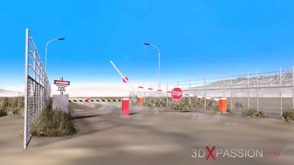 Sci-fi Sex In Area 51. Shemale Sex Androids Fucks Hard A Hot Black Girl