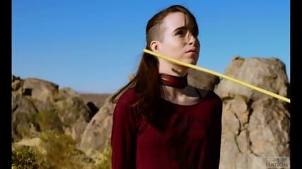 Extreme face sitting on rocks with piss drinking and caning