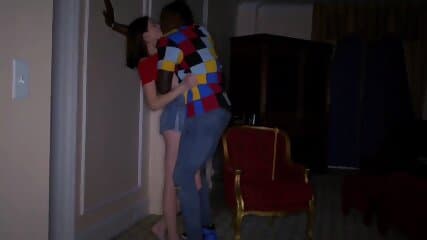 Black man fucks horny amateur girl