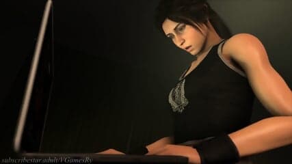 Lara croft taught a lesson of destruction